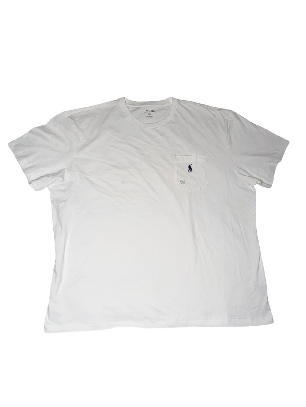 Polo Ralph Lauren Short Sleeve Pocket Tee Shirt Embroidered Pony Logo new STAIN
